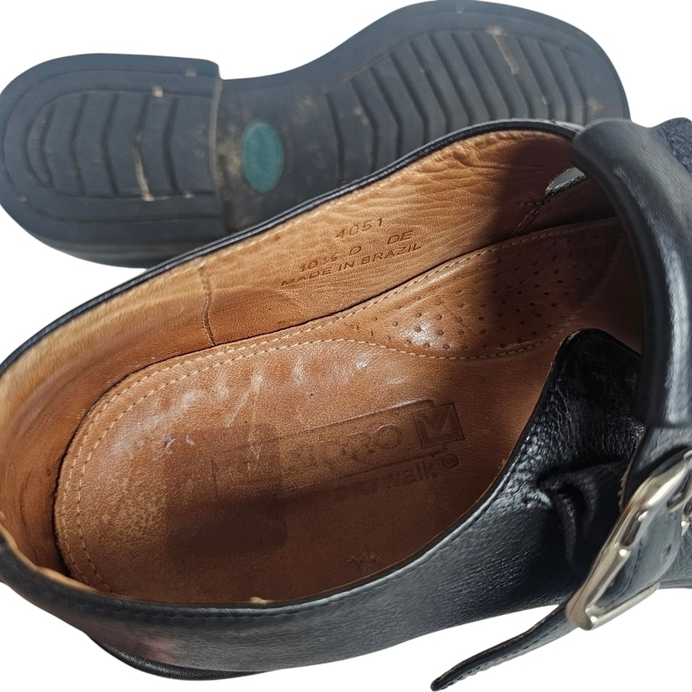 Sandro Fisherman Leather Sandals - Picture 6 of 8